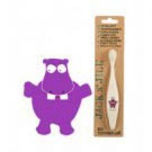 Jack N' Jill Bio Toothbrush (TM) Compostable & Biodegradable Handle HIPPO